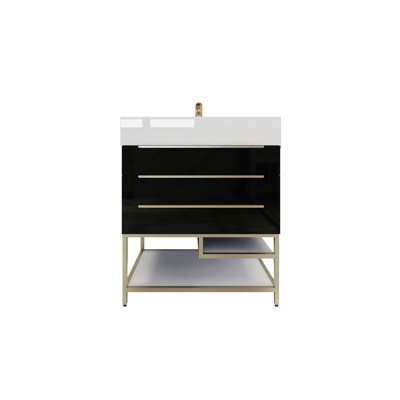Ensemble de meuble-lavabo simple 30 po Glasgow