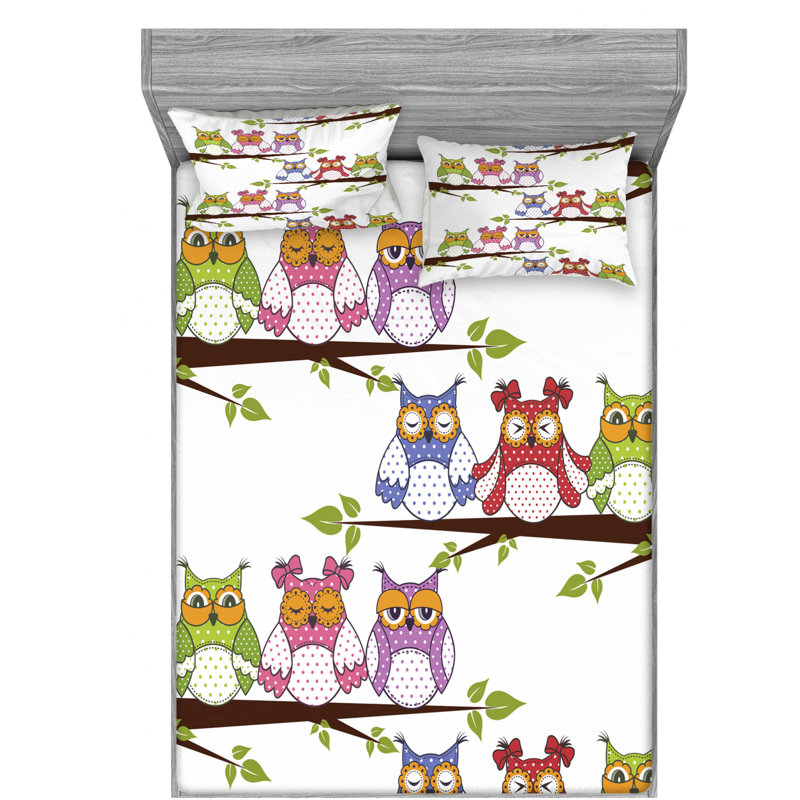 Microfiber Sheet Set, Full Sheet Set with Fitted Sheet