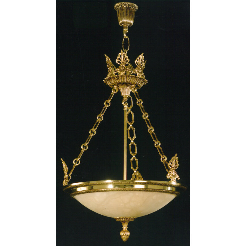 Dearman 4 - Light Bowl Pendant, Antique Silver