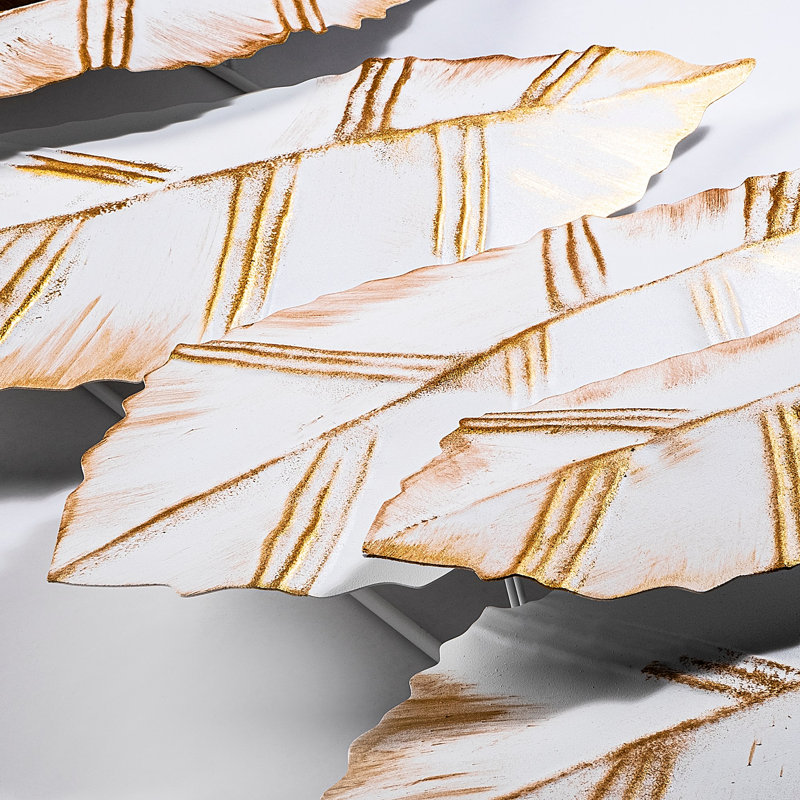 Handmade Decorative Metal Wall Accessory, 20.5 x 44.9 inches | 100% Metal, Thickness: 0.06 inches | Unique Hand-Painted Design, Perfect for Home Decor, Adds Style & Character to Any Room | Easy Wall Mounting Included