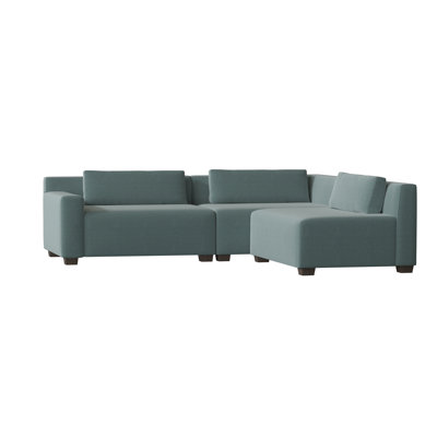 Alisa Upholstered L-Shaped Sectional Right Hand Facing