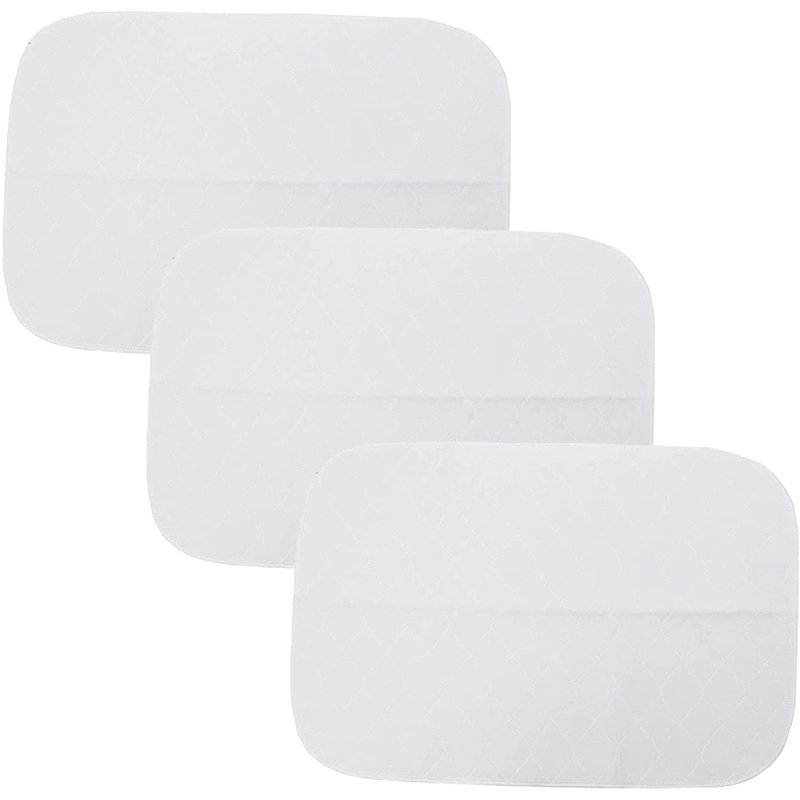 Extra Large White Washable Dog Pee Pads Pack of 3