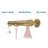 Electroplated Brass 3 In 1 Touchless Faucet Sleek Durable and Efficient Multi Function Design