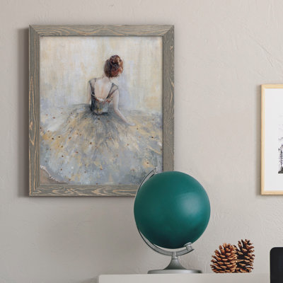 Beautiful Contemplation - Peinture sur toile encadrée