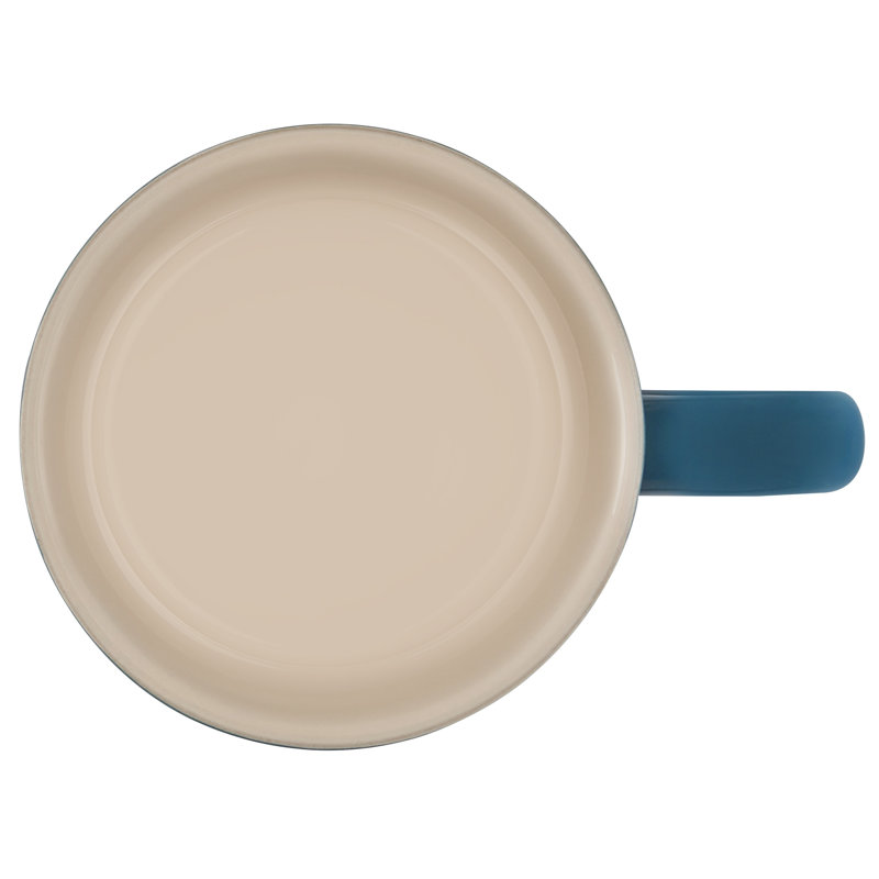 Le Creuset Stoneware Coffee Mug, Deep Teal