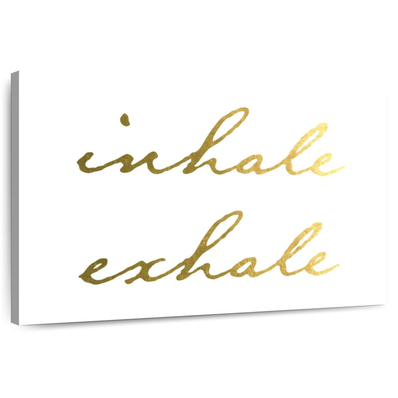 Tergel Inhale Exhale or, H 16 po x l 24 po