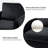 Cedarpoint Upholstered Velvet Tufted Club Chair-230194779