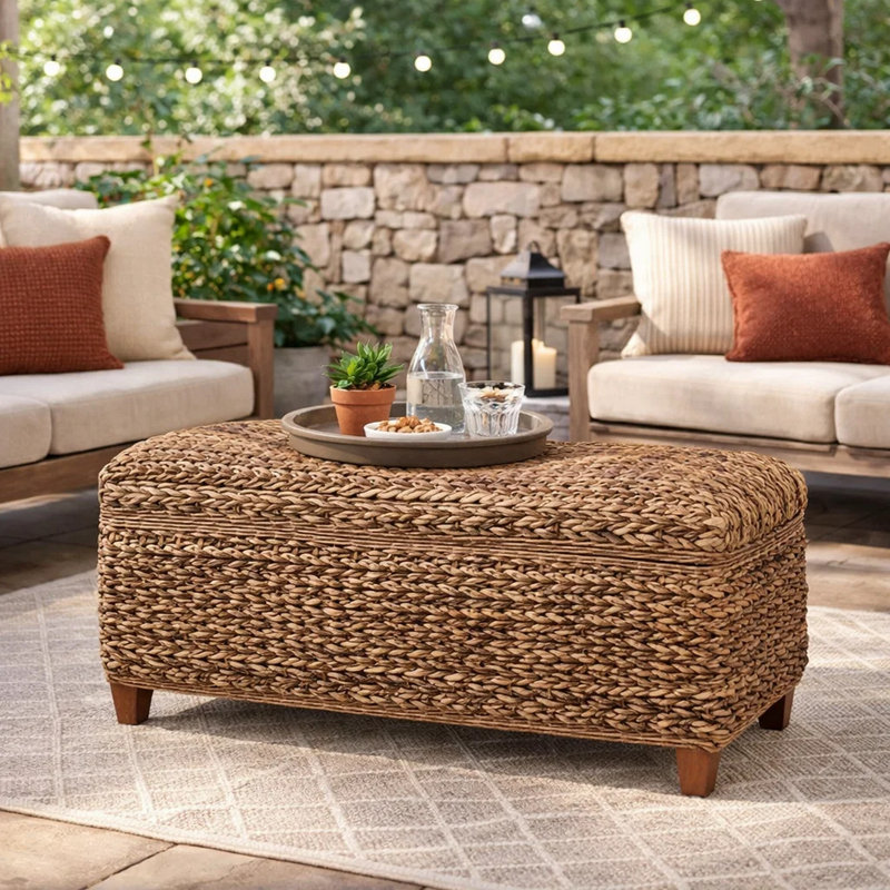 Cesily Manufactured Wood Accent Trunk
