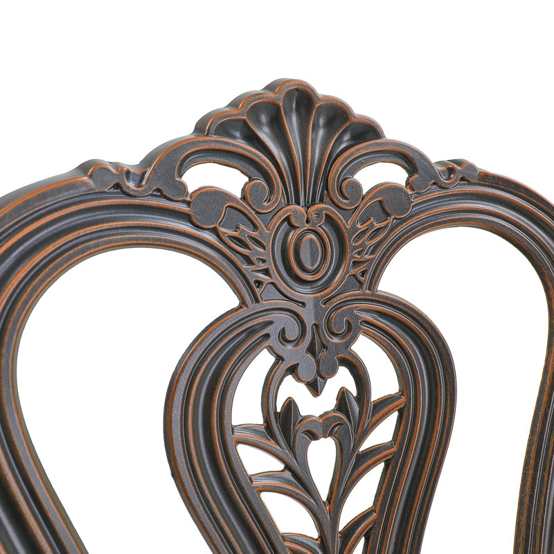 Chaise d'appoint Bedo, Bronze