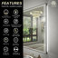 Miroir de salle de bain / meuble-lavabo Aevar-1218097453