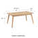 Yolanda 83" Extendable Dining Table