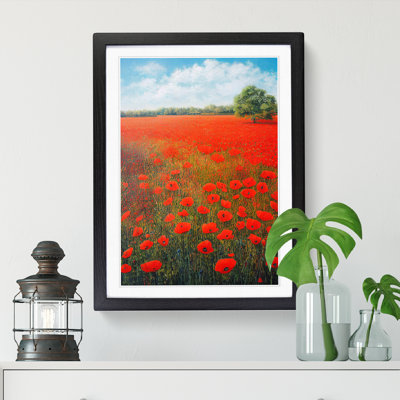 Liudas Poppy Field Vol.4 - Picture Frame Print