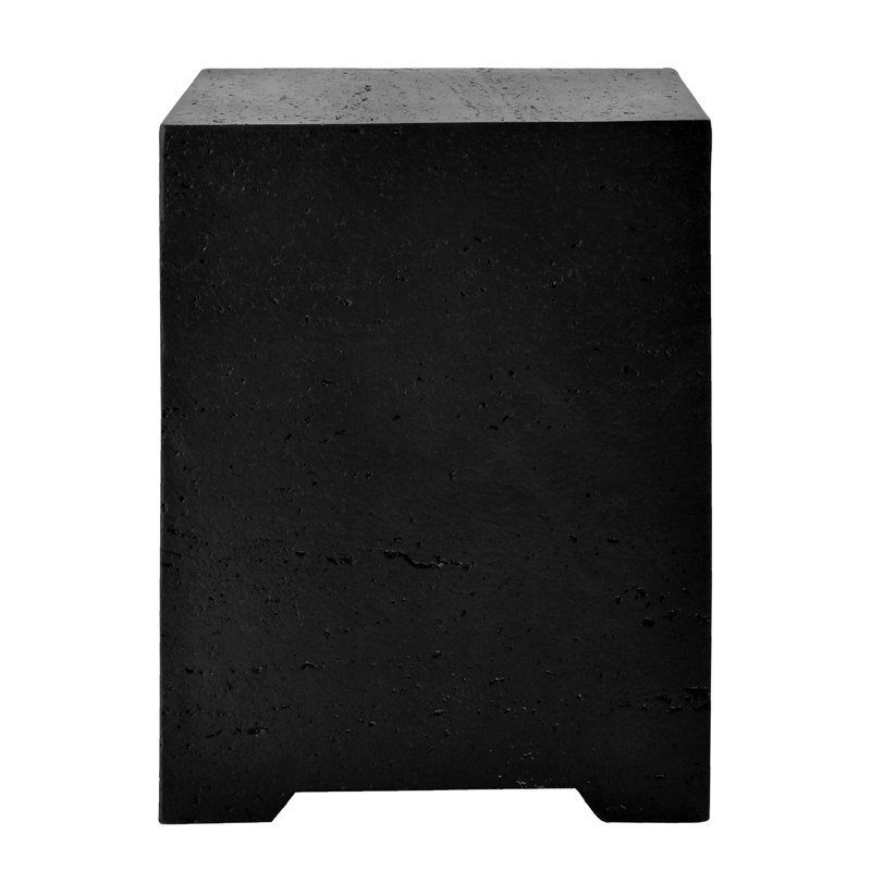 Outdoor MGO Propane Tank Cover Table, Black