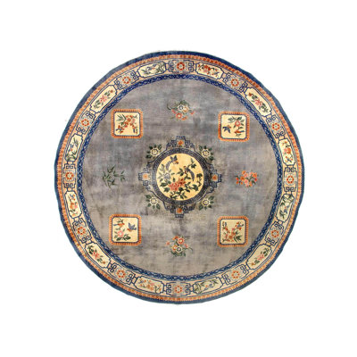 Antique Chinese Round Rug 12'x 12'
