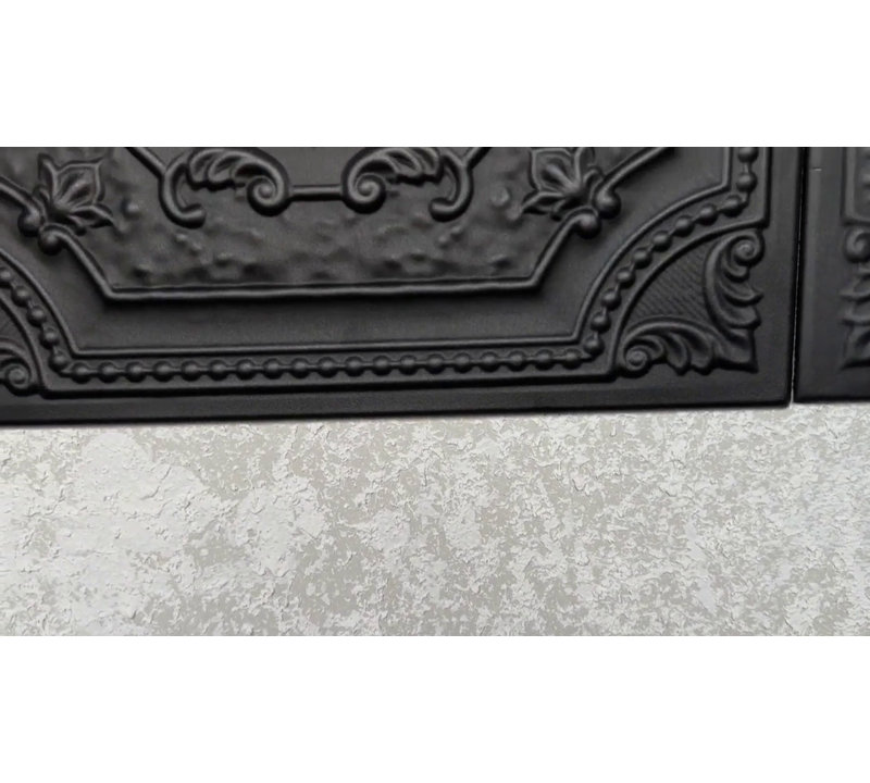 Charcoal Copper Polystyrene Glue-Up Ceiling Tile, 1.6 Ft. x 1.6 Ft.