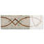 Carreau de mosaïque en marbre 6,3 po x 13,4 po Lovelink Mint