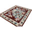 Tapis chinois rouge Dhurrie 8X10