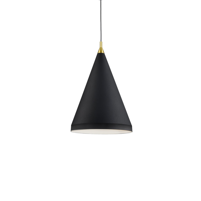 Dorothy 10-in 1 Light Pendant, Noir / or, H 24 po x l 16 po x P 16 po