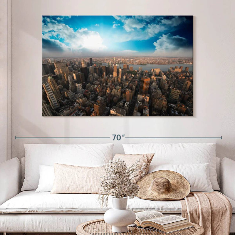 Sireci Manhattan Borough, 34" H x 51" W