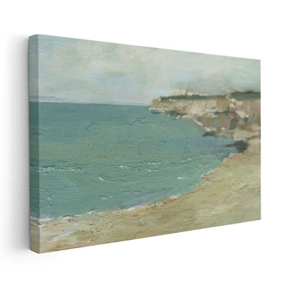 Sun Drenched Cliff I - reproduction d'art sur toile