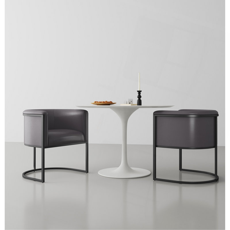 Chaise pour petit espace, Gris