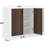 Hokku Designs Shoe Cabinet, 4-Tier Shoe Rack With Doors And Open Storage Shelf-441312815