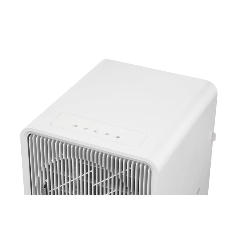 Climatiseur portatif 3 en 1 8 000 BTU refroidissant 350 pieds carrés, ventilateur déshumidificateur, mode veille 49dB, minuterie 24H, télécommande