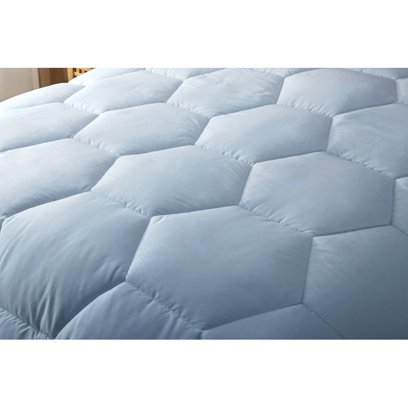 Édredon en microfibre surdimensionné Better Style Home, Bleu, Édredon très grand