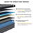 10" Cooling Gel Memory Foam Hybrid Mattress in a Box with CertiPUR-US-850389127-862273274