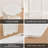 5-tier Vertical Shoe Rack Compact Plastic Organizer