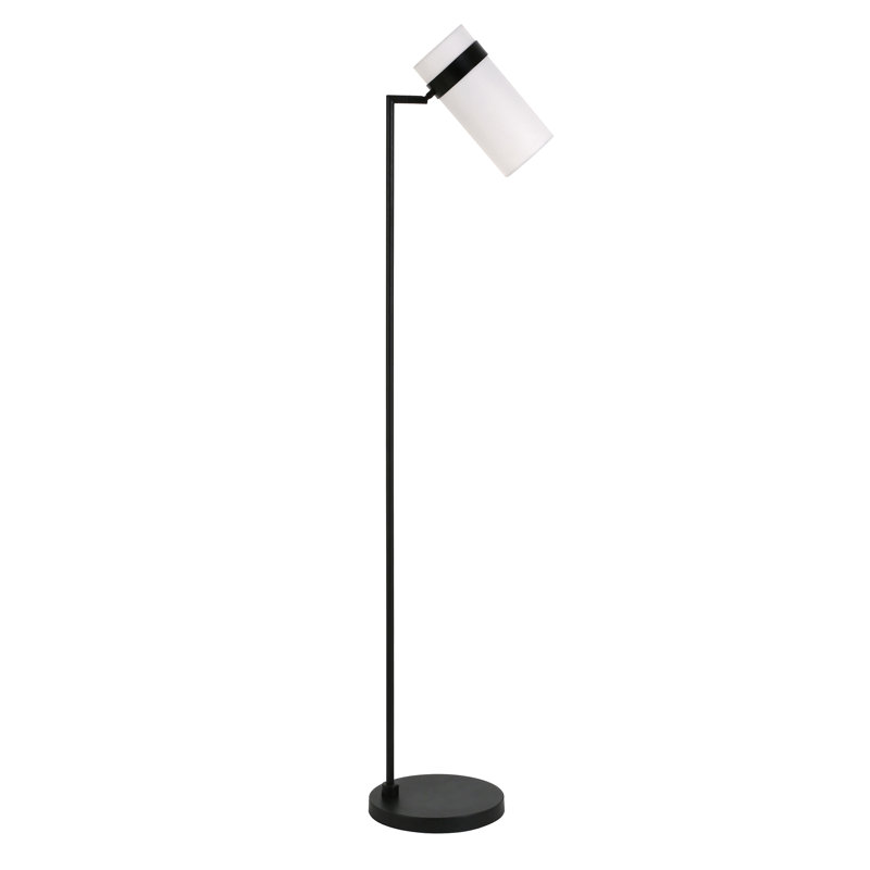 Marsden 60'' Blackened Bronze Task Floor Lamp