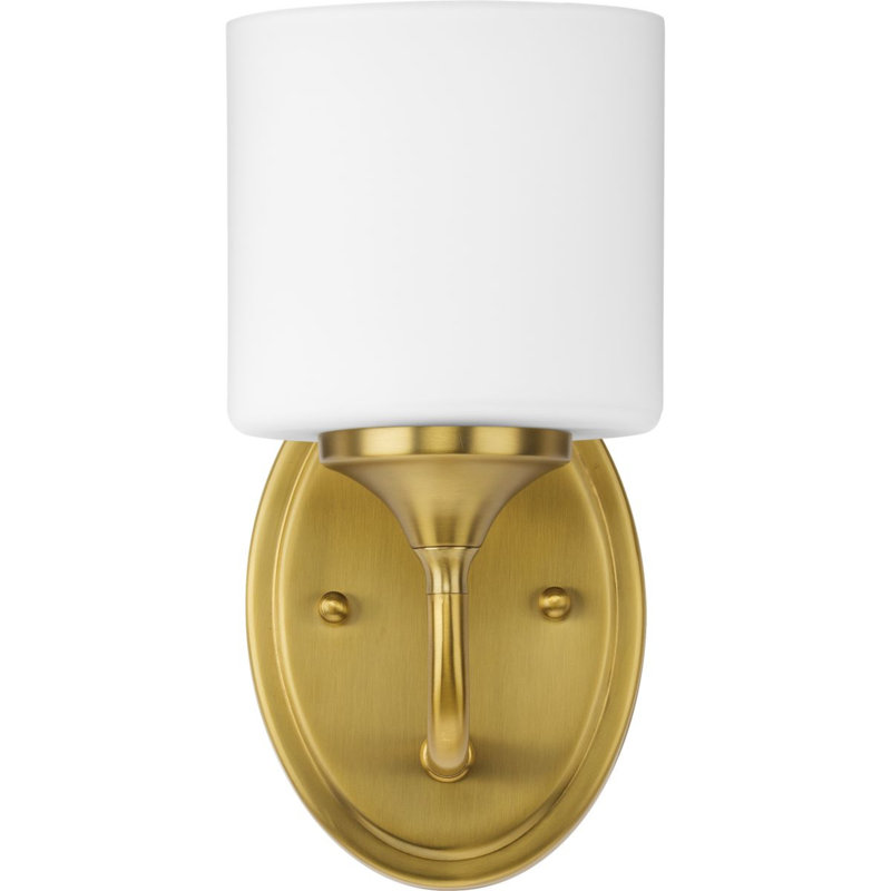 Shannagh Dimmable Bath Sconce, Brushed Gold