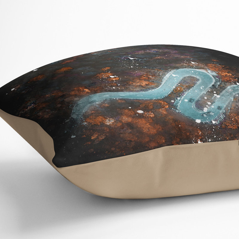 Square Throw Cushion, Stone, 40cm H x 40cm W x 15cm D