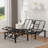 Adjustable Bed Base Frame Head And Foot Incline Quiet Motor Queen Size Zero Gravity, Dual USB A+C Ports, Remote Control With ZG And Memory Keys