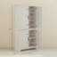 Armoire de rangement spacieuse et autoportante pour la maison