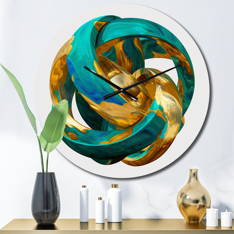 Metal Wall Clock, Medium