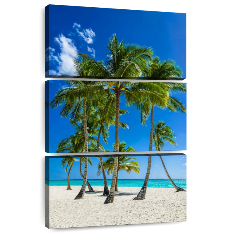 Gillard White Sand Gillard Palms, 32" H x 20" W