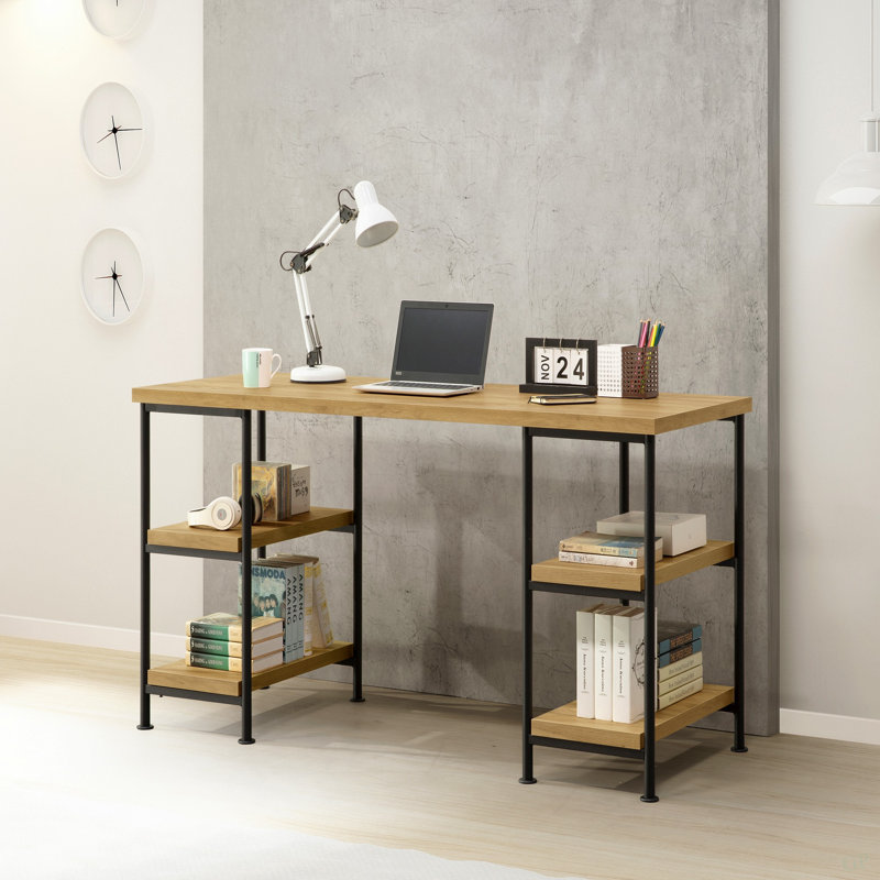 Bureau en chêne doré