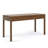 Hollander 60"W Solid Wood Large Desk, Contemporary Style with Keyboard Tray and 2 Drawers-1688886891