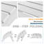 Repose-pieds pliant en plastique Adirondack pour l'extérieur (DEUX ENSEMBLES)-104826921