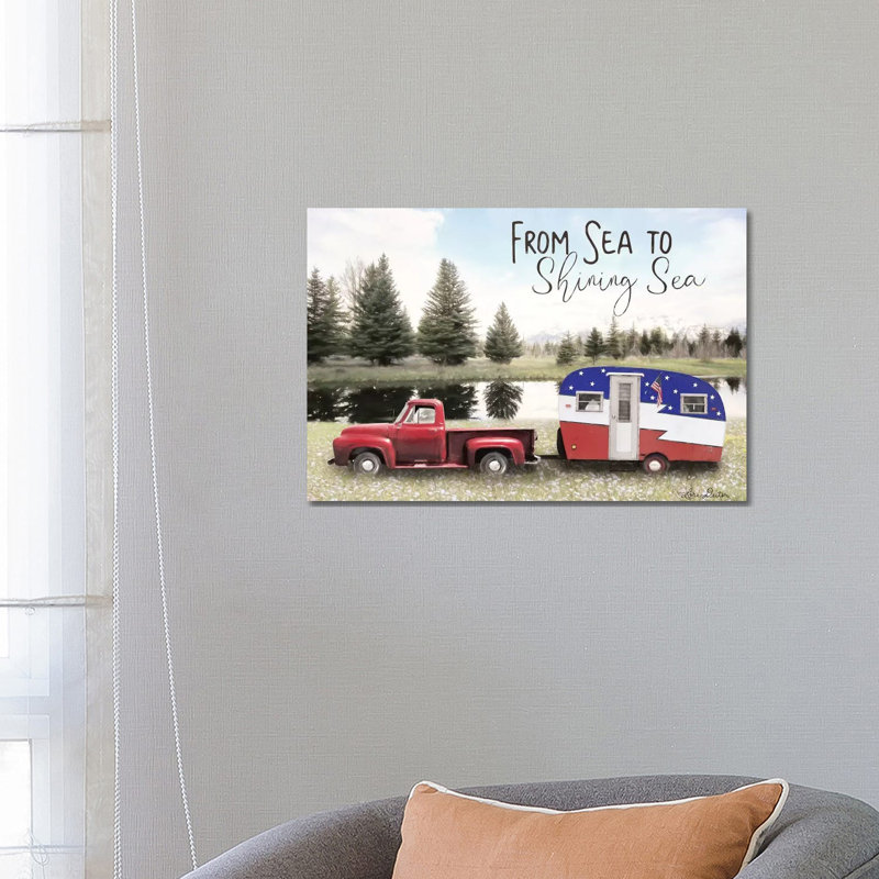American Camper by Lori Deiter - Wrapped Canvas Print, 66.04 cm H x 45.72 cm W x 3.175 cm D
