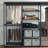Industrial-Strength Custom Closet Organizer - Powder-Coated Rustproof Frame, Extra-Deep Scratchproof Storage