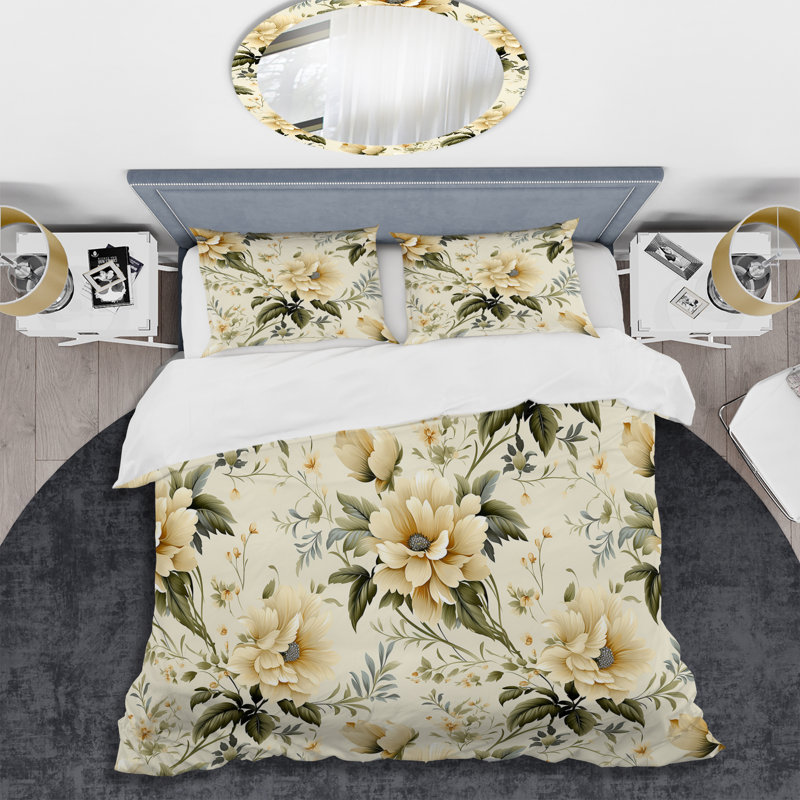 Ensemble de housse de couette Minimalist Simplicity Victorian, Housse de couette pour très grand lit et 2 très