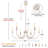 6 - Light Dimmable Classic / Traditional Chandelier-1736451412