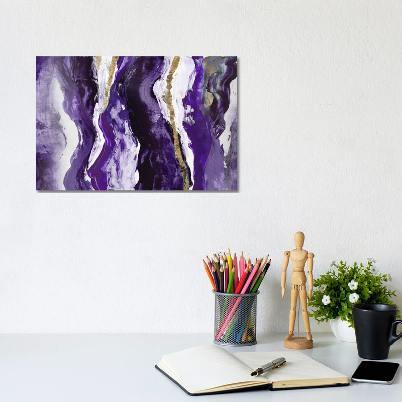 Effectus II, 8" H x 12" W, Purple