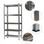 Keokuk Metal Height -Adjustable Shelving Unit-1392261492-1392261493