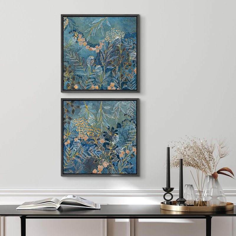 Motif abstrait géométrique de style Mid-Century moderne, art moderne chic et minimaliste, H 24 po x l 24 po