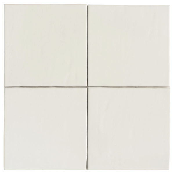 Terralis 6 X 6 In. Glossy Porcelain Square Wall And Floor Tile (4.65 Sq Ft/Case) - 19 Pack