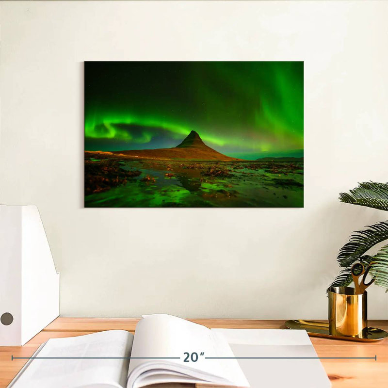 Alvord Kirkjufell Aurora, H 8 po x l 12 po