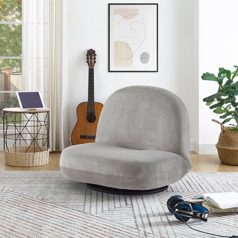 Fauteuil inclinable moelleux / lavabo, lavande, gris
